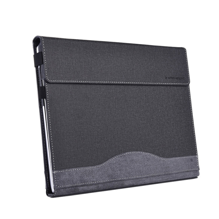 For Lenovo ThinkPad X1 Yoga Gen 6 Cloth Texture Laptop Leather Protective Case(Black) - HoMEdemic™ 