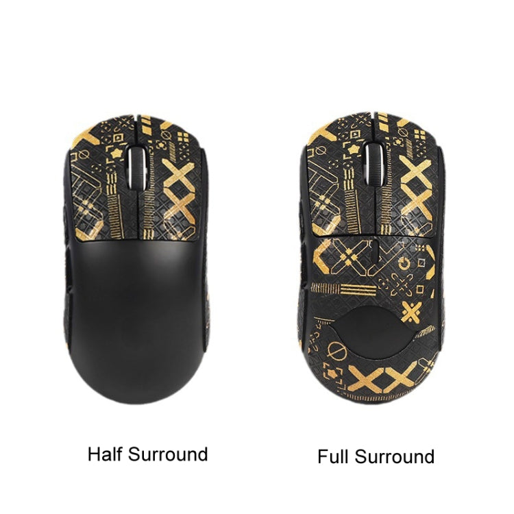 For Logitech GPW 2-Generation Mouse Anti-Slip Stickers Absorb Sweat Paste, Color: White Print Fully Surround - HoMEdemic™ 