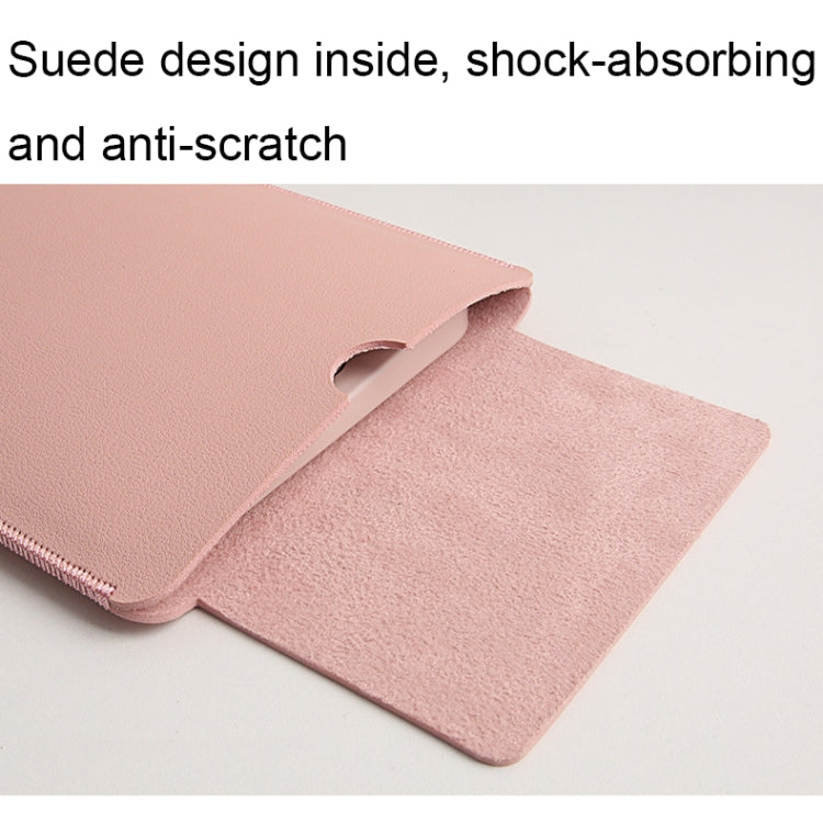 For Logitech K380 Leather Keyboard Thin and Lightweight Portable Liner Bag Waterproof Protective Cover(Pink) - HoMEdemic™ 