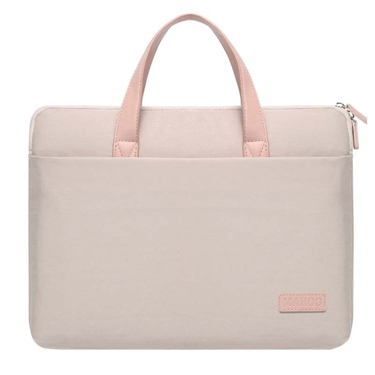 For MacBook 13.3-14 Inches MAHOO 10188 Ultra-Thin Hand Computer Bag Messenger Laptop Bag, Color: Khaki - HoMEdemic™ 