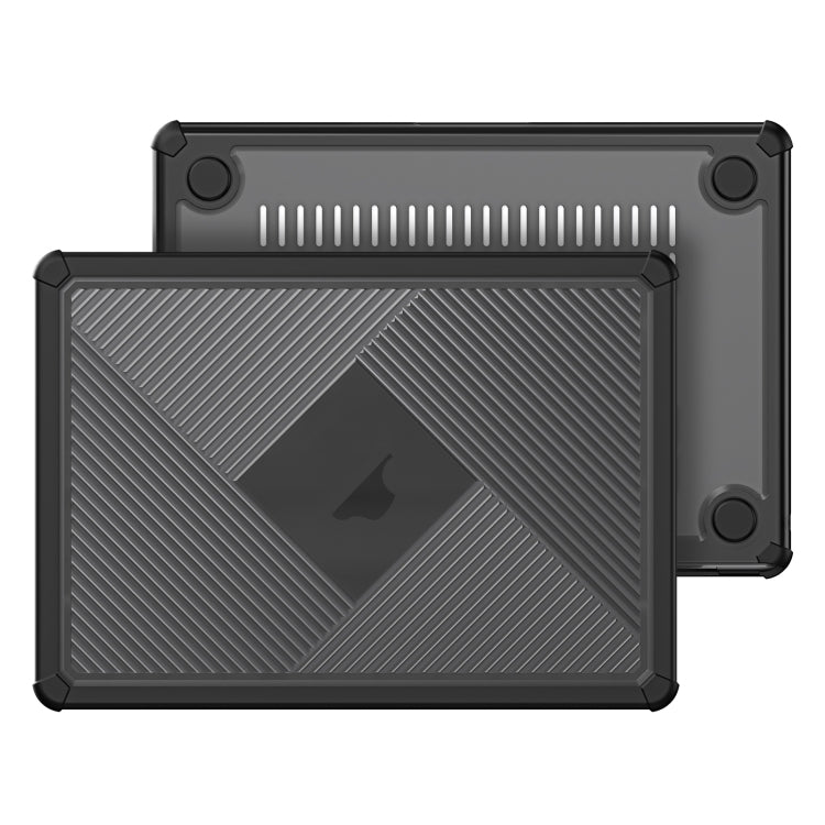 For MacBook Air 13.3 2020 / 2018 DUX DUCIS LCGH Laptop Frosted Protective Case(Black) - HoMEdemic™ 