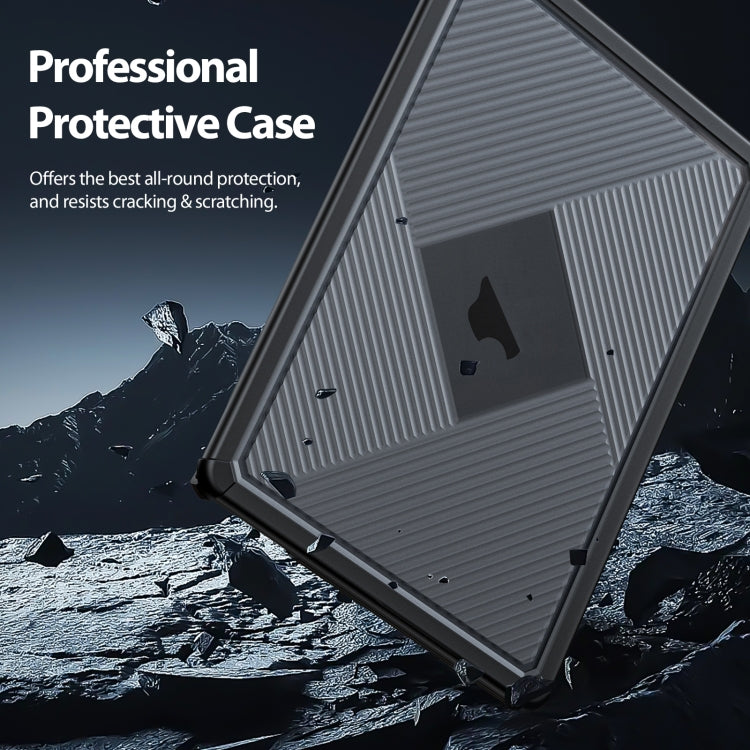 For MacBook Air 13.6 2022/2024 A2681 DUX DUCIS LCGH Laptop Frosted Protective Case(Black) - HoMEdemic™ 