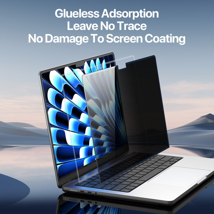 For MacBook Air 15.3 2023/2024 A2941 DUX DUCIS LCGH Laptop Privacy Tempered Glass Film - HoMEdemic™ 
