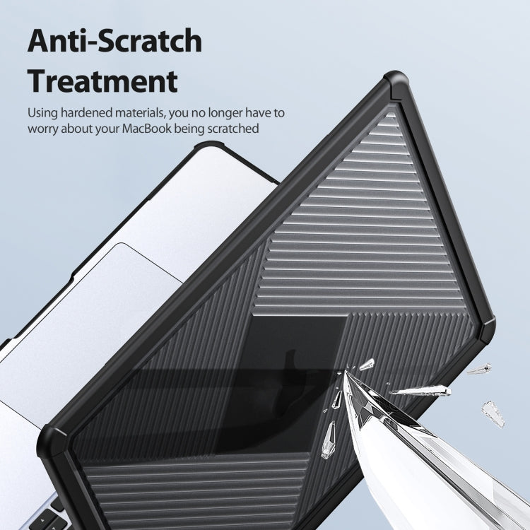 For MacBook Pro 14 2021/2023 A2442 DUX DUCIS LCGH Laptop Frosted Protective Case(Black) - HoMEdemic™ 