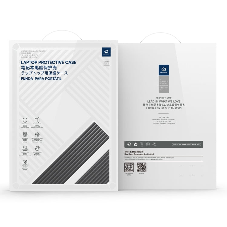 For MacBook Pro 14 2021/2023 A2442 DUX DUCIS LCGH Laptop Frosted Protective Case(Black) - HoMEdemic™ 