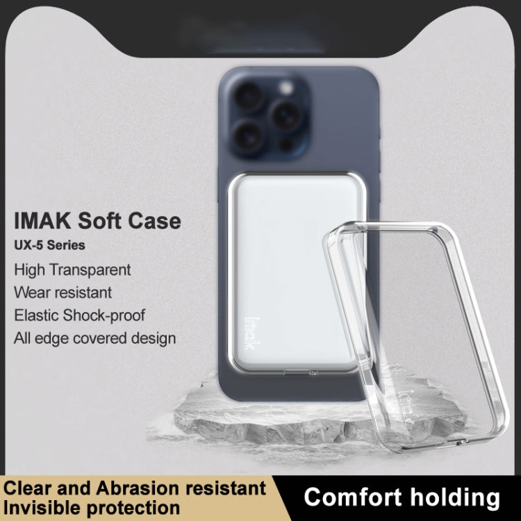 For MagSafe Battery Pack imak UX-5 Series Transparent Shockproof TPU Protective Case(Transparent) - HoMEdemic™ 