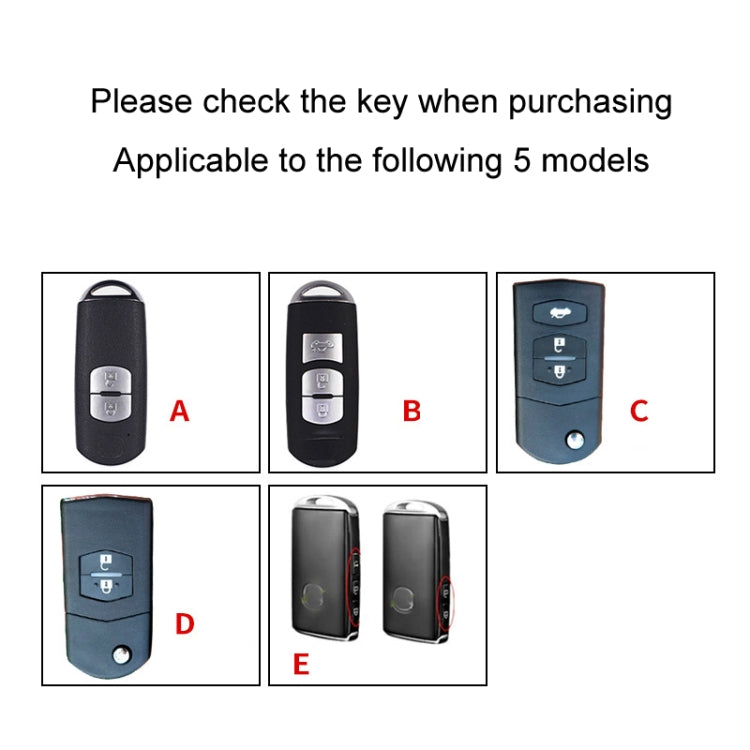 For Mazda Car Key Mover Multifunctional Keychain Anti-lost Number Plate(A) - HoMEdemic™ 