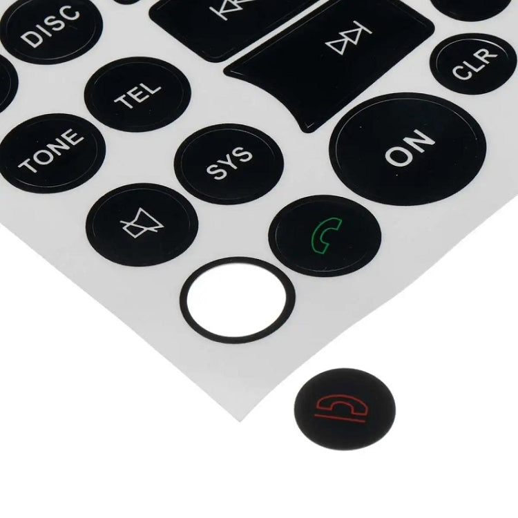 For Mercedes Benz C/E/GLK/W 2007-2014 Radio Button Repair Sticker(Style One) - HoMEdemic™ 