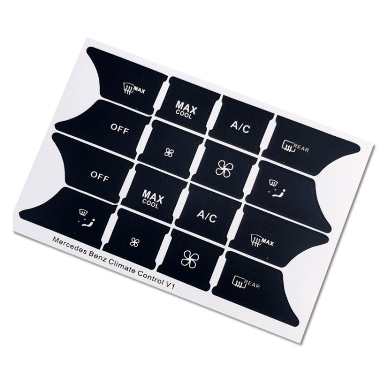 For Mercedes-Benz CLS/C218/SLK/W172/W204/GLK Air Conditioning Button Repair Sticker(Style 1) - HoMEdemic™ 
