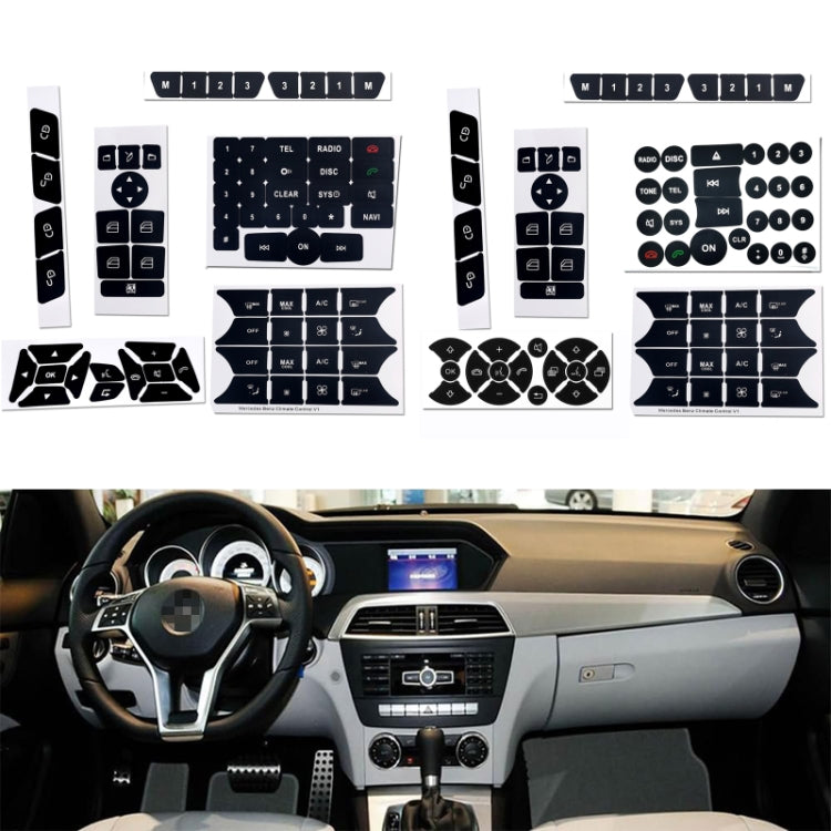 For Mercedes-Benz CLS/C218/SLK/W172/W204/GLK Air Conditioning Button Repair Sticker(Style 1) - HoMEdemic™ 