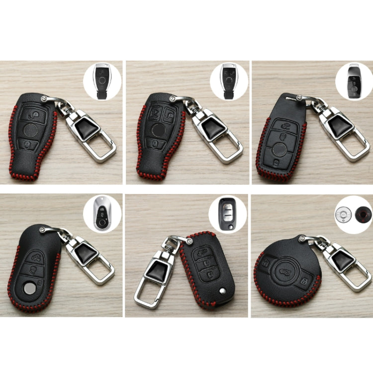For Mercedes-Benz Car Key Cover Multifunctional Keychain Anti-lost Number Plate, Style: A - HoMEdemic™ 