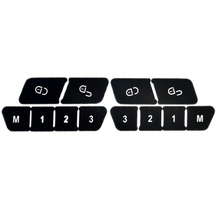 For Mercedes Benz W204/C300 2007-2014 Inner Door Switch Button Repair Sticker(Style 2) - HoMEdemic™ 