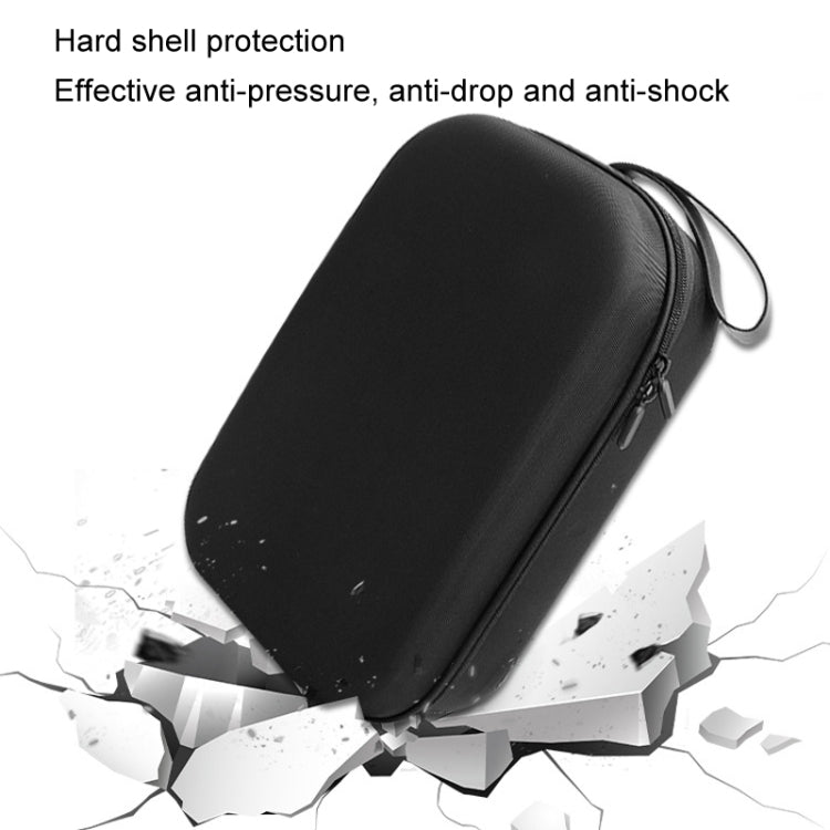 For Meta Quest 2 / 3 VR Glasses Integrated Storage Protective Case Portable Hard Bag(Black) - HoMEdemic™ 
