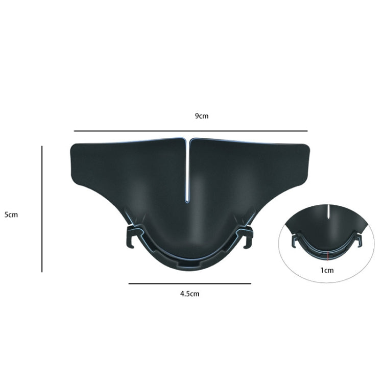 For Meta Quest 3 VR Blackout Nose Pad Mask Face Pad Cover, Spec: 2pcs /Set - HoMEdemic™ 