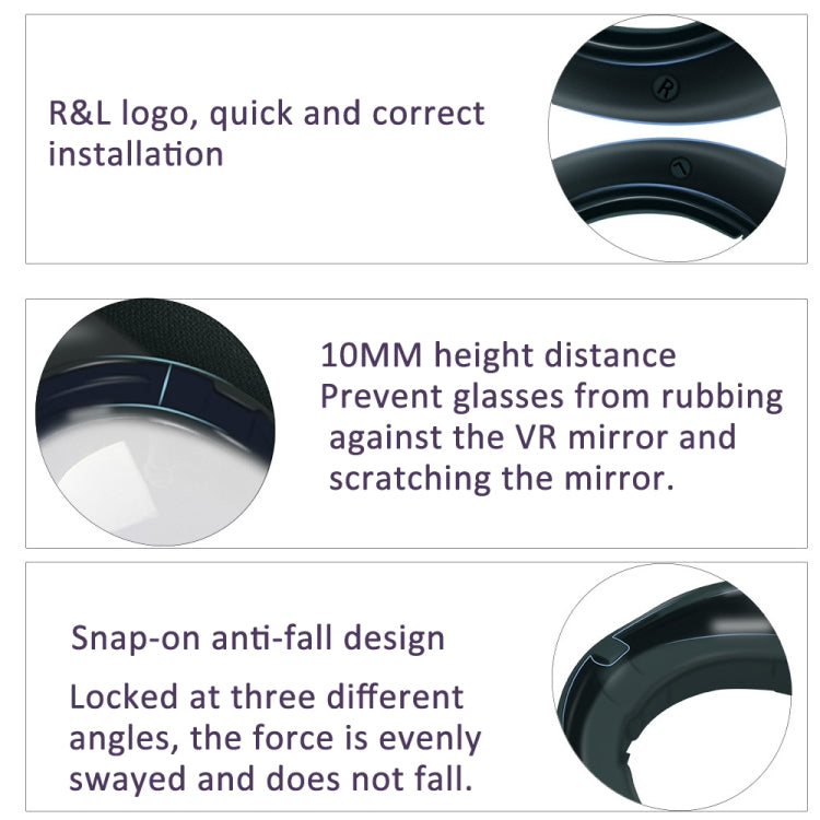For Meta Quest 3 VR Glasses Lens Protector Frame to Prevent Your Glasses from Scratching VR Lenses - HoMEdemic™ 