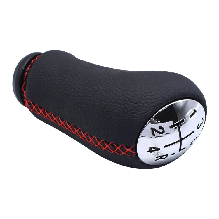 For Renault Clio III MK3 Car Gear Lever Knob Leather Gear Shift Knob(Black) - HoMEdemic™ 