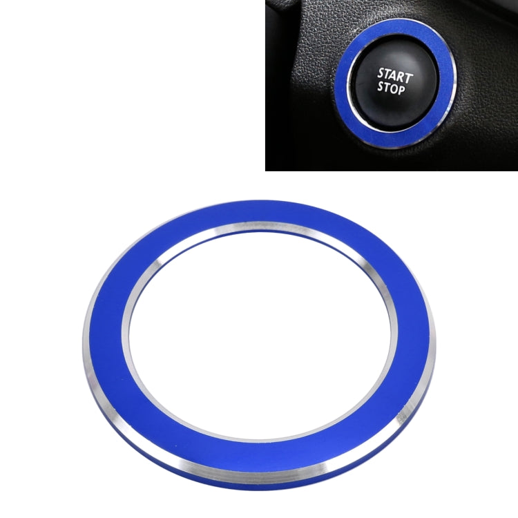 For Renault Metal Ignition Key Ring, Inside Diameter: 4.8cm, For Renault (Blue), For Renault (Red) - HoMEdemic™ 