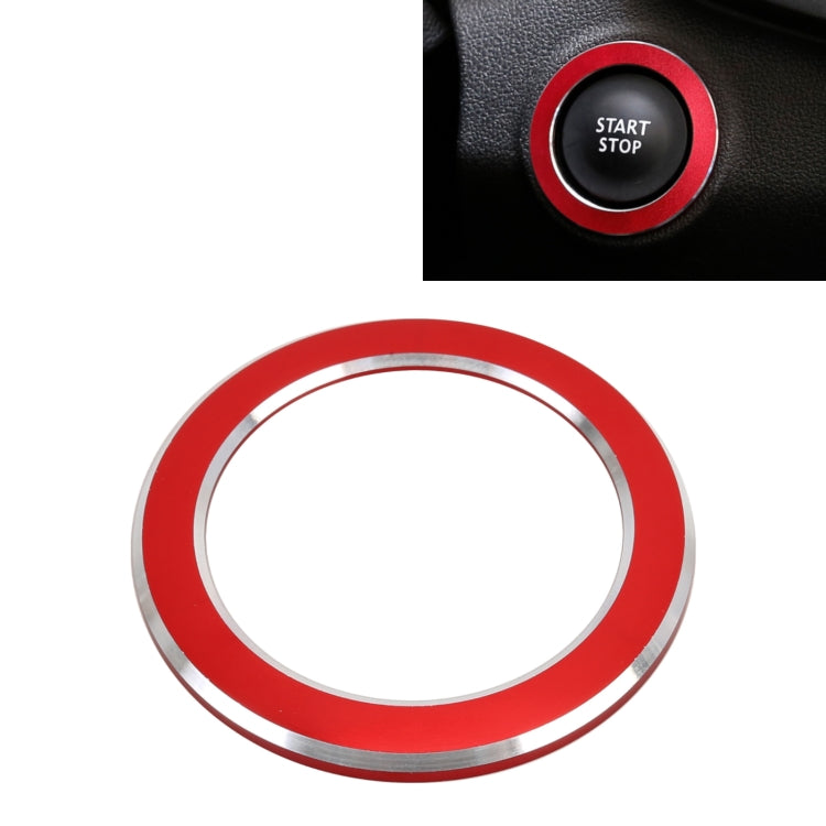 For Renault Metal Ignition Key Ring, Inside Diameter: 4.8cm, For Renault (Blue), For Renault (Red) - HoMEdemic™ 