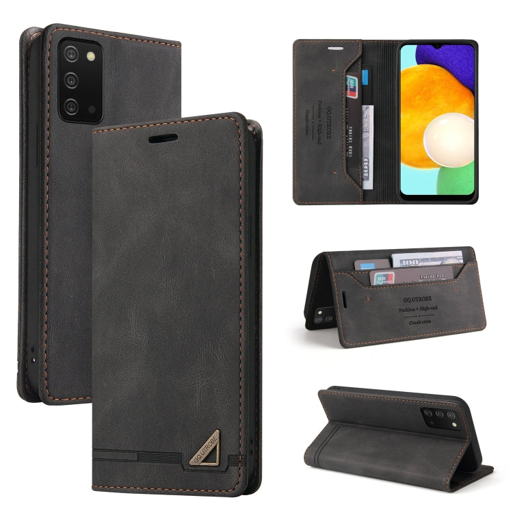 For Samsung Galaxy A03s 166mm Skin Feel Anti-theft Brush Horizontal Flip Leather Case with Holder & Card Slots & Wallet(Brown), For Samsung Galaxy A03s 166mm - HoMEdemic™ 