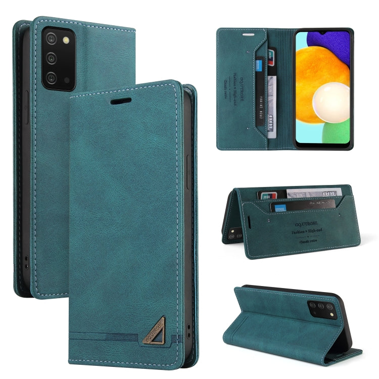 For Samsung Galaxy A03s 166mm Skin Feel Anti-theft Brush Horizontal Flip Leather Case with Holder & Card Slots & Wallet(Brown), For Samsung Galaxy A03s 166mm - HoMEdemic™ 