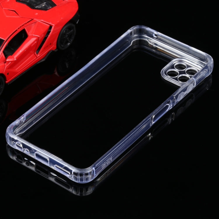 For Samsung Galaxy A22 5G Four-corner Shockproof Transparent TPU + PC Protective Case, For Samsung Galaxy A22 5G - HoMEdemic™ 