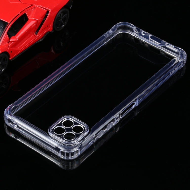 For Samsung Galaxy A22 5G Four-corner Shockproof Transparent TPU + PC Protective Case, For Samsung Galaxy A22 5G - HoMEdemic™ 