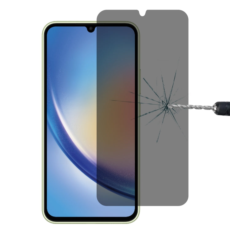 For Samsung Galaxy A34 5G Flat Surface Privacy Tempered Glass Film, For Samsung Galaxy A34 5G(1pc) - HoMEdemic™ 