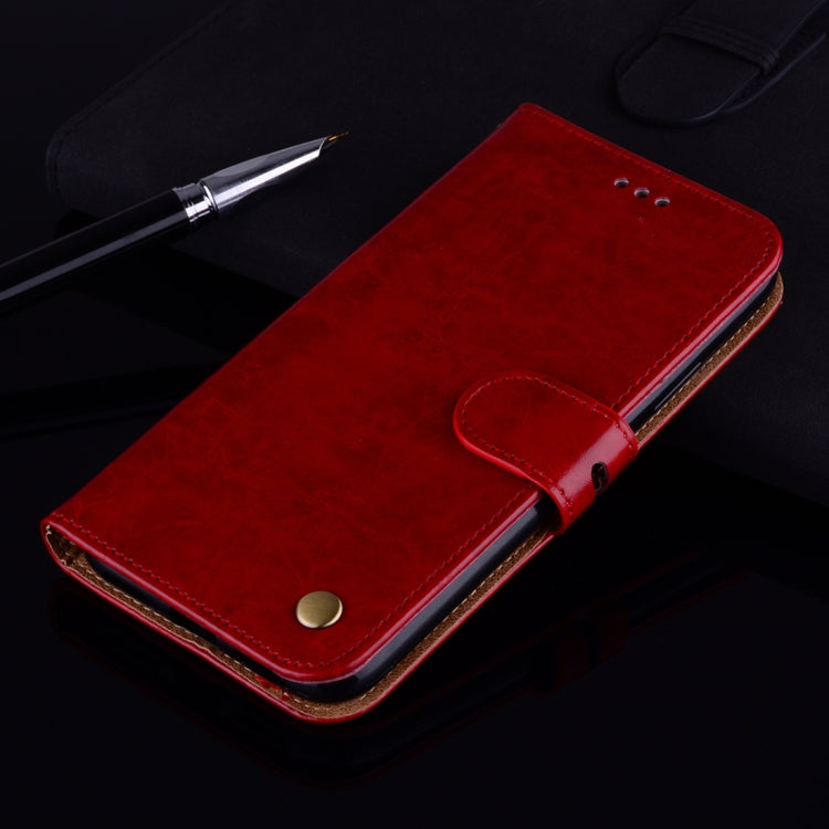 For Samsung Galaxy A5 (2017) Business Style Oil Wax Texture Horizontal Flip Leather Case with Holder & Card Slots & Wallet - HoMEdemic™ 