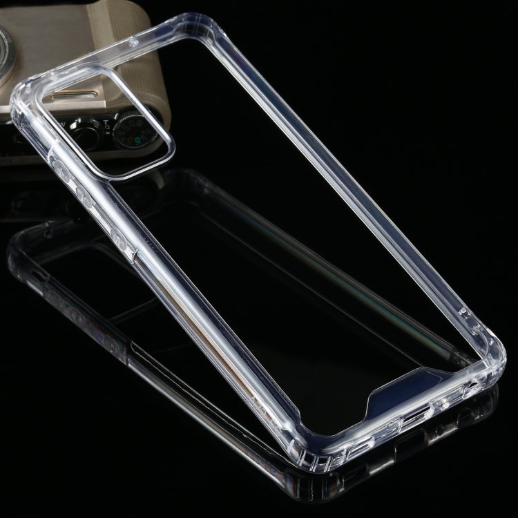 For Samsung Galaxy A72 Four-corner Shockproof Transparent TPU + PC Protective Case, For Samsung Galaxy A72 - HoMEdemic™ 