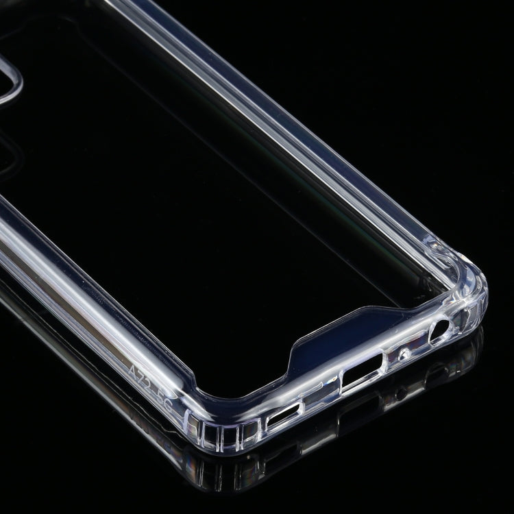 For Samsung Galaxy A72 Four-corner Shockproof Transparent TPU + PC Protective Case, For Samsung Galaxy A72 - HoMEdemic™ 
