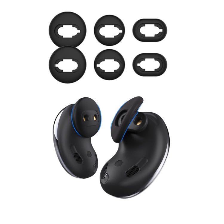 For Samsung Galaxy Buds Live AhaStyle PT132 S+M+L Silicone Earbud(Black) - HoMEdemic™ 