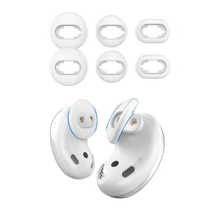 For Samsung Galaxy Buds Live AhaStyle PT132 S+M+L Silicone Earbud(White) - HoMEdemic™ 