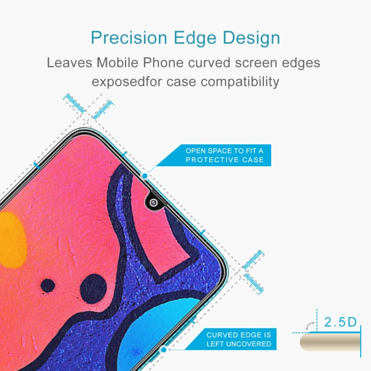 For Samsung Galaxy F41 0.26mm 9H 2.5D Tempered Glass Film - HoMEdemic™ 