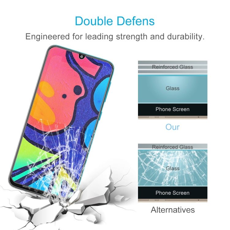 For Samsung Galaxy F41 0.26mm 9H 2.5D Tempered Glass Film - HoMEdemic™ 