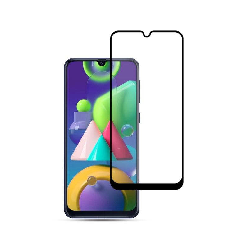 For Samsung Galaxy M21/M31 mocolo 0.33mm 9H 3D Full Glue Curved Full Screen Tempered Glass Film, For Galaxy M21 - HoMEdemic™ 