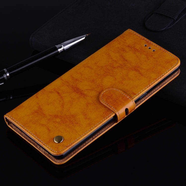 For Samsung Galaxy Note 8 Business Style Oil Wax Texture Horizontal Flip Leather Case with Holder & Card Slots & Wallet - HoMEdemic™ 
