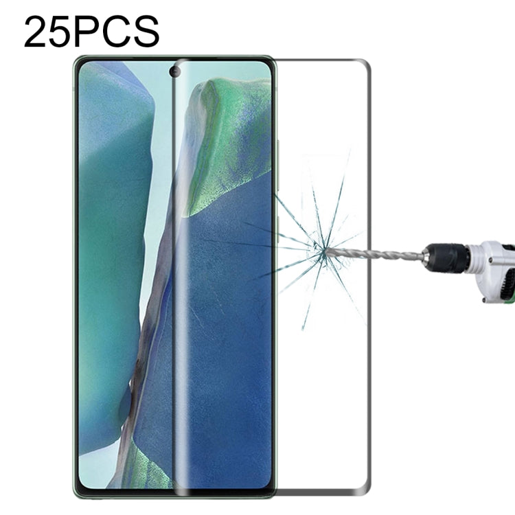 For Samsung Galaxy Note20 25 PCS 3D Curved Edge Full Screen Tempered Glass Film, For Samsung Galaxy Note20 - HoMEdemic™ 