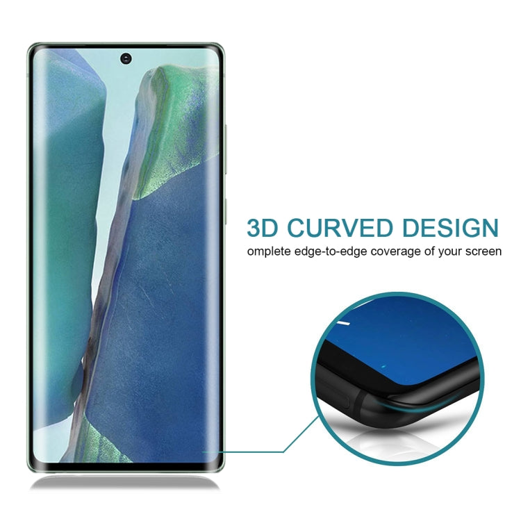 For Samsung Galaxy Note20 3D Curved Edge Full Screen Tempered Glass Film, For Samsung Galaxy Note20 - HoMEdemic™ 
