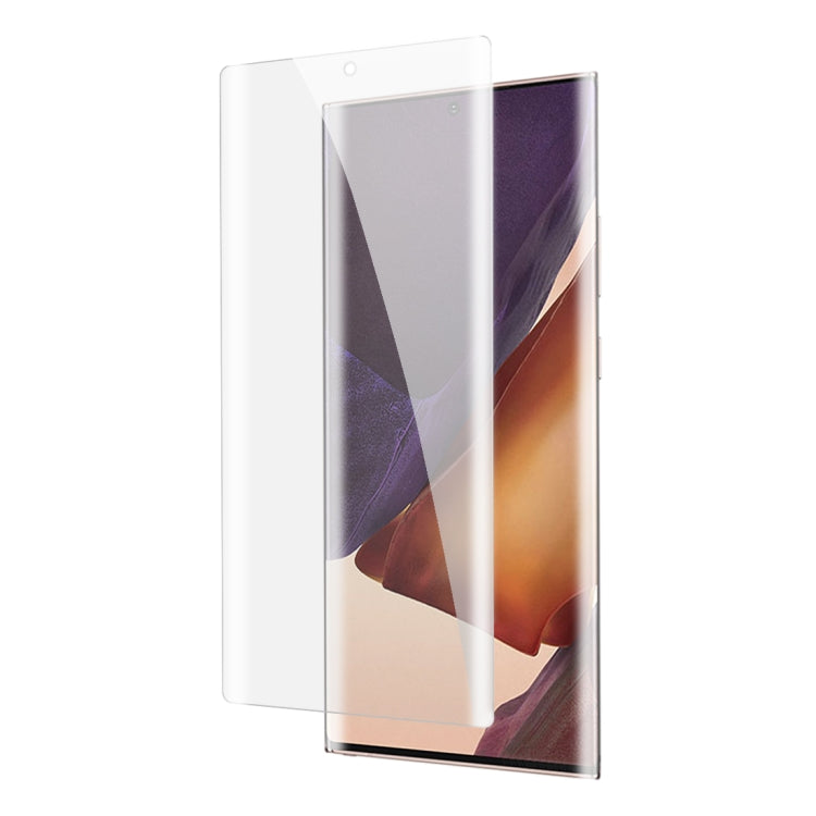For Samsung Galaxy Note20 Ultra 9H 3D Full Screen UV Liquid Curved Tempered Glass, For Samsung Galaxy Note20 Ultra - HoMEdemic™ 