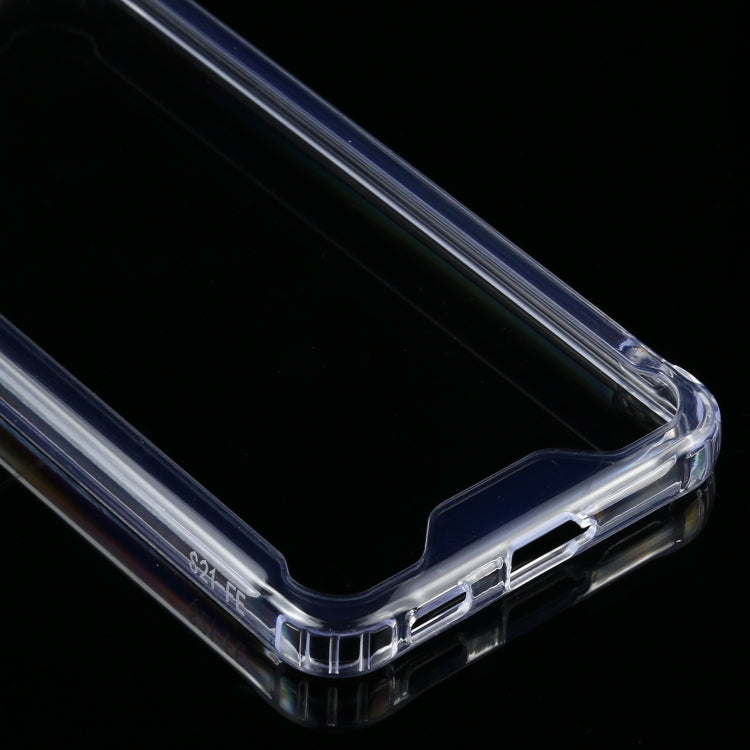 For Samsung Galaxy S21 FE Four-corner Shockproof Transparent TPU + PC Protective Case, For Samsung Galaxy S21 FE - HoMEdemic™ 