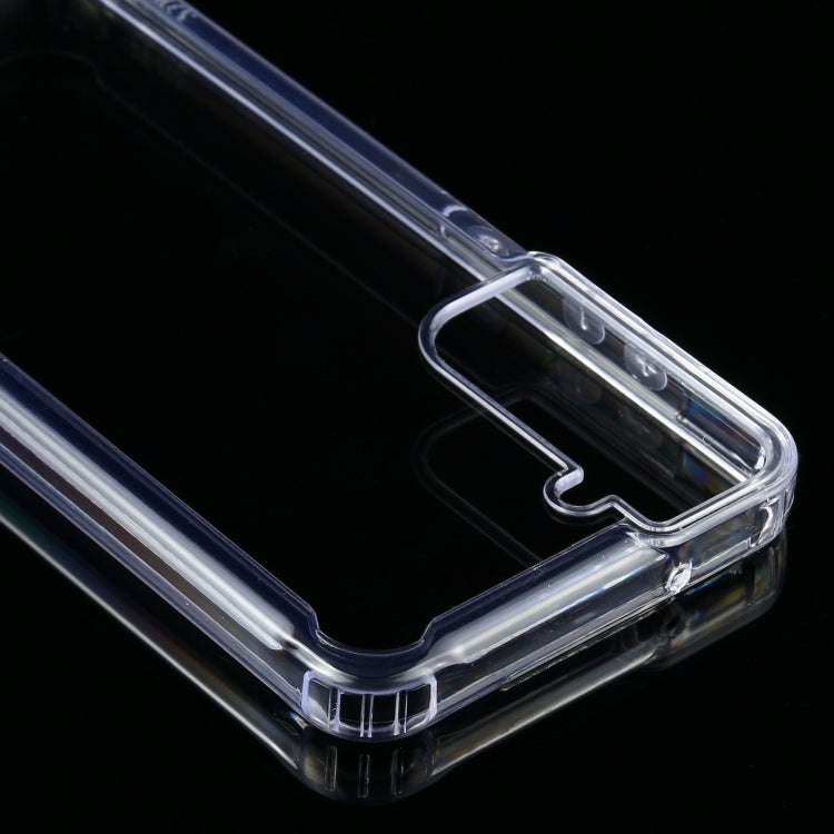For Samsung Galaxy S21 FE Four-corner Shockproof Transparent TPU + PC Protective Case, For Samsung Galaxy S21 FE - HoMEdemic™ 