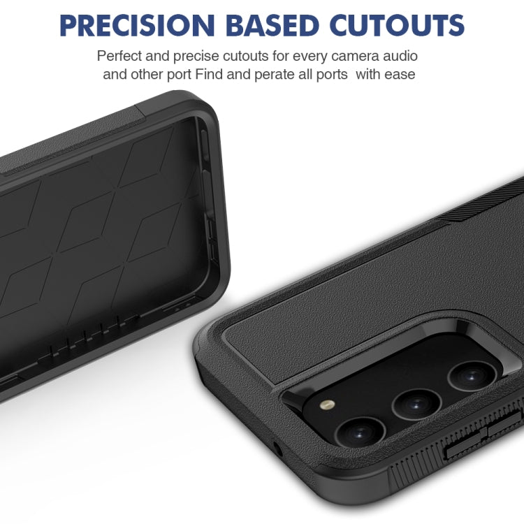 For Samsung Galaxy S23+ 5G 2 in 1 PC + TPU Phone Case(Black) - HoMEdemic™ 