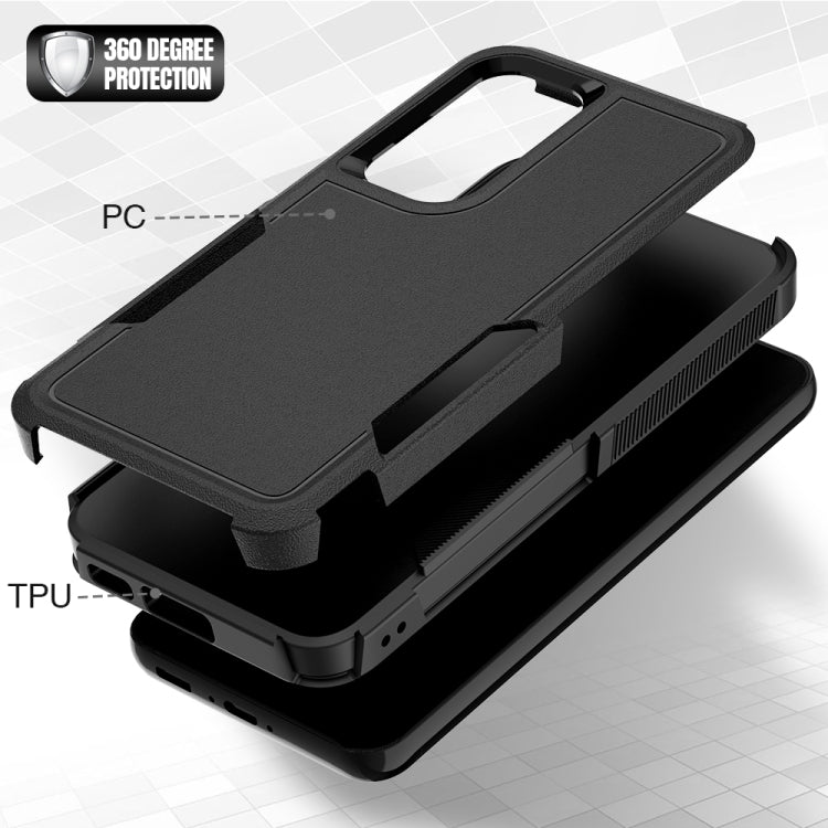 For Samsung Galaxy S23+ 5G 2 in 1 PC + TPU Phone Case(Black) - HoMEdemic™ 