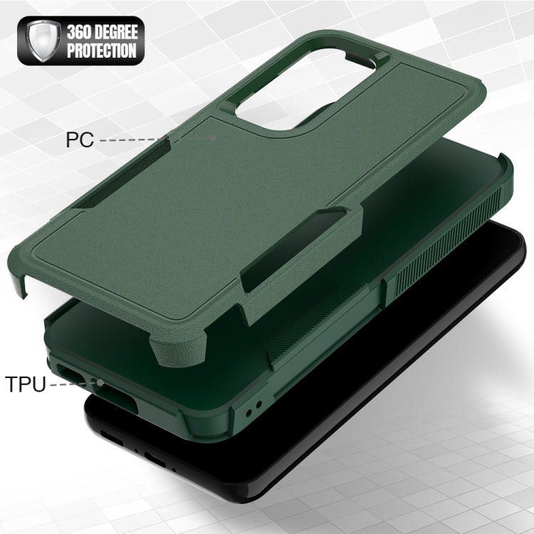 For Samsung Galaxy S23+ 5G 2 in 1 PC + TPU Phone Case(Dark Green) - HoMEdemic™ 
