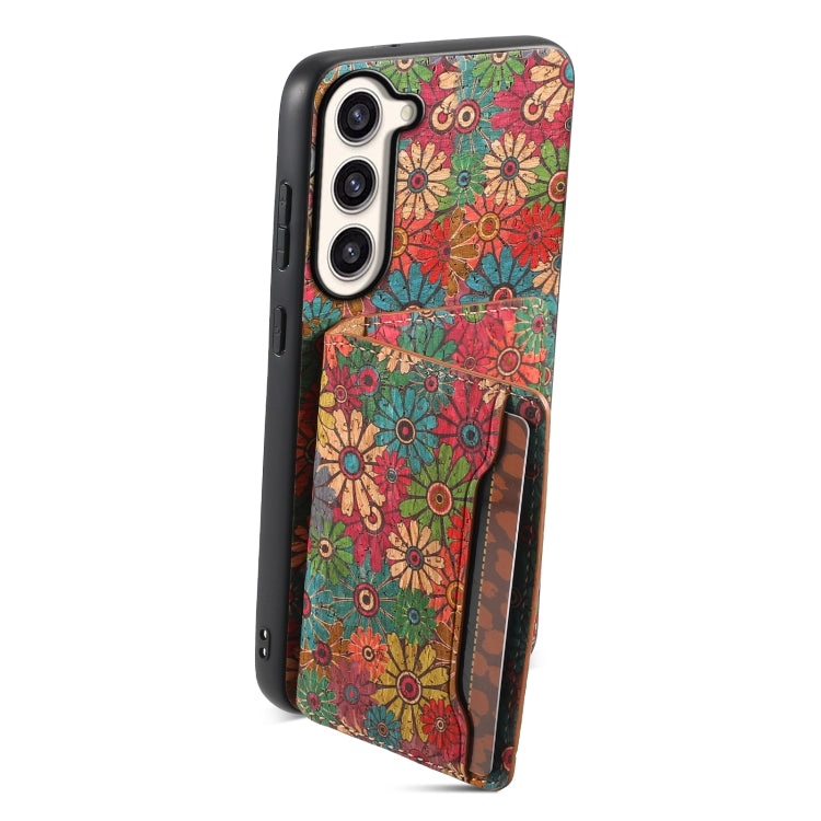 For Samsung Galaxy S23+ 5G Card Slot Holder Phone Case(Spring Green) - HoMEdemic™ 
