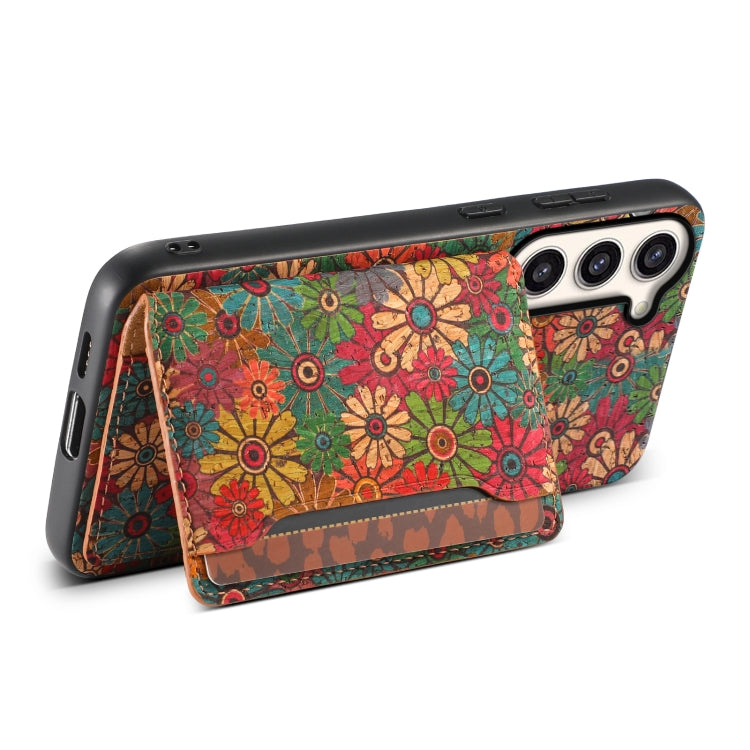 For Samsung Galaxy S23+ 5G Card Slot Holder Phone Case(Spring Green) - HoMEdemic™ 