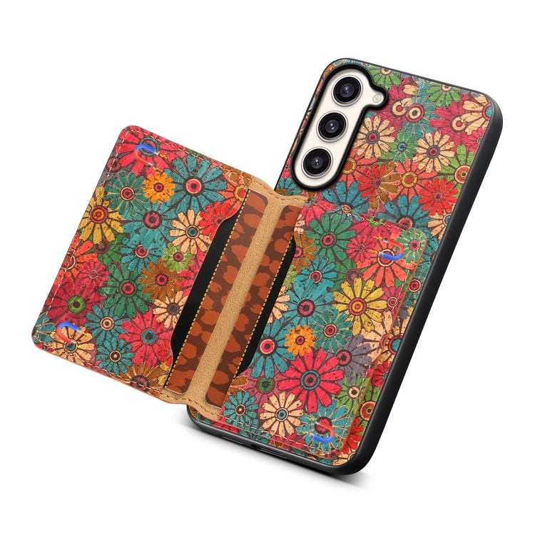 For Samsung Galaxy S23+ 5G Card Slot Holder Phone Case(Spring Green) - HoMEdemic™ 