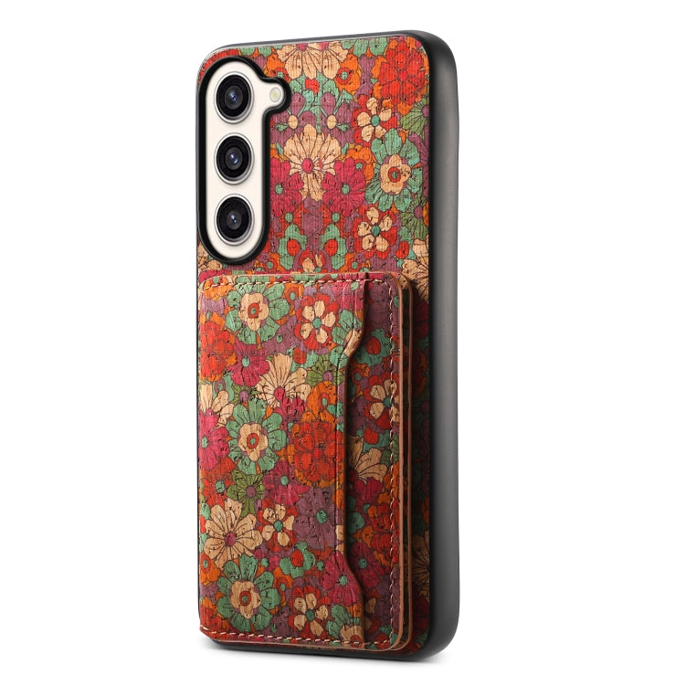 For Samsung Galaxy S23+ 5G Card Slot Holder Phone Case(Summer Red) - HoMEdemic™ 