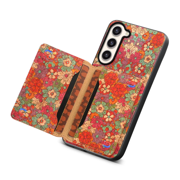 For Samsung Galaxy S23+ 5G Card Slot Holder Phone Case(Summer Red) - HoMEdemic™ 