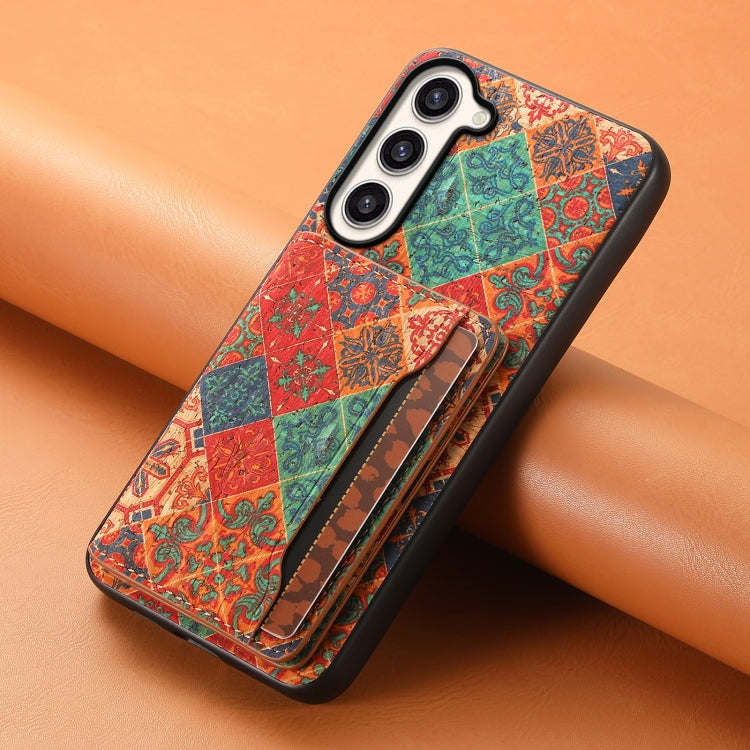 For Samsung Galaxy S23+ 5G Card Slot Holder Phone Case(Winter Blue) - HoMEdemic™ 